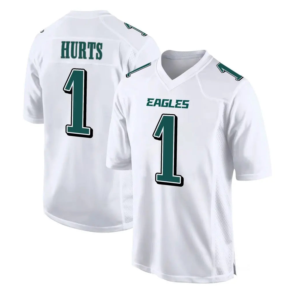My Store P.Eagles #1 Jalen Hurts Player White Tundra Fashion Home Game Stitched Jerseys