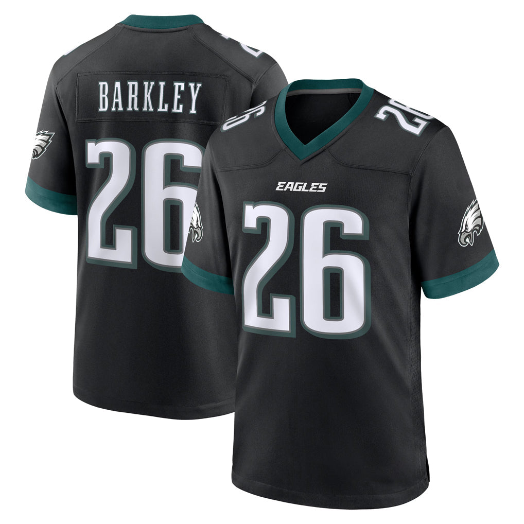 My Store P.Eagles #26 Saquon Barkley Player Black Game Home Stitched Jerseys