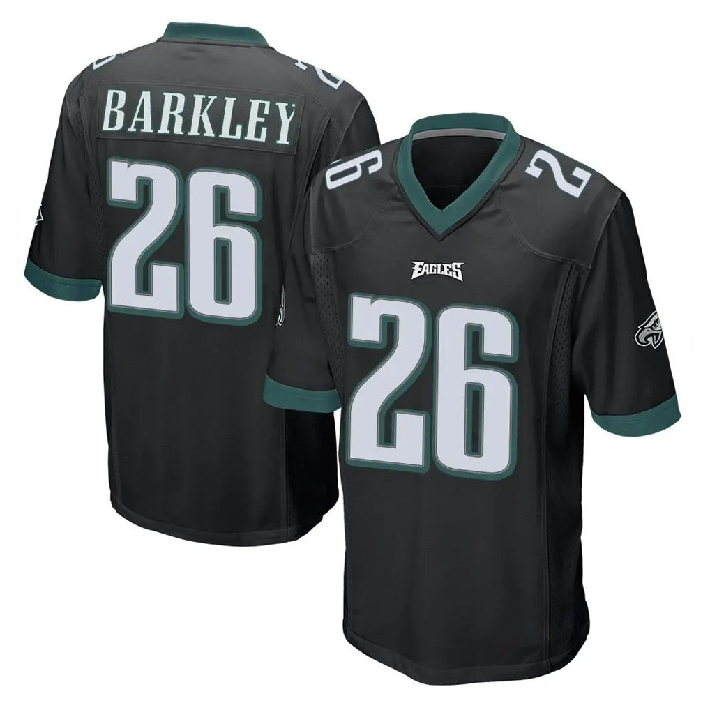My Store P.Eagles #26 Saquon Barkley Player Black Home Game Stitched Jerseys