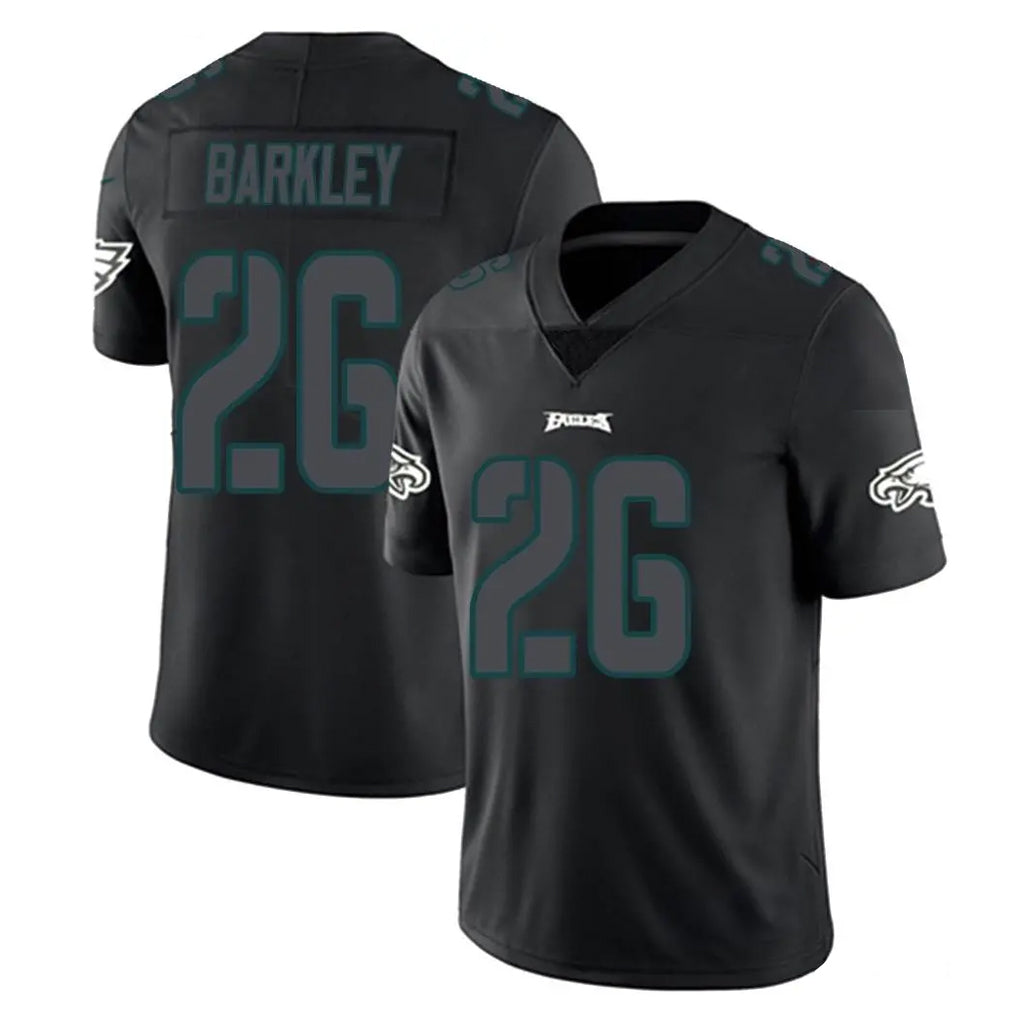 My Store P.Eagles #26 Saquon Barkley Player Limited Black Impact Home Game Stitched Jerseys
