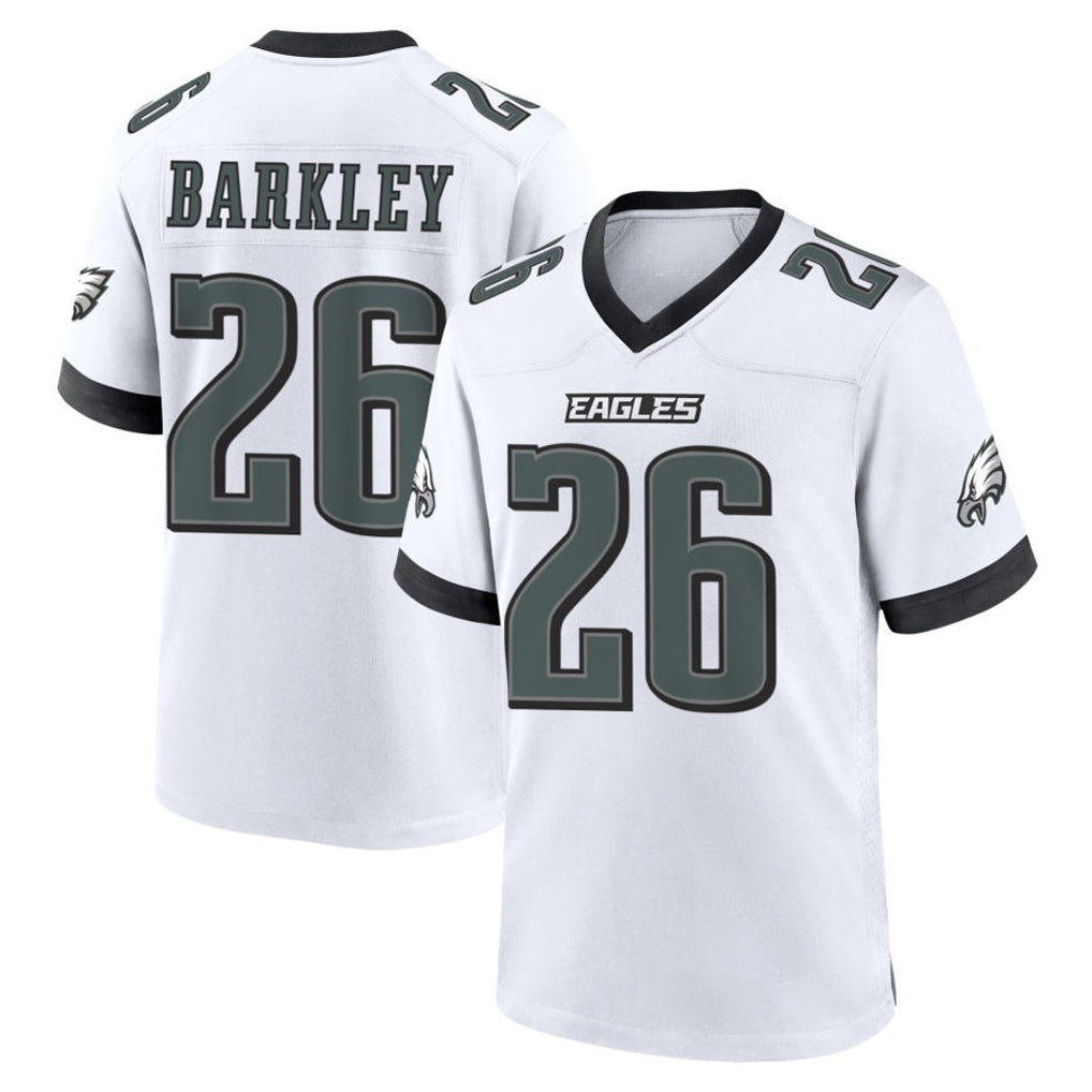 My Store P.Eagles #26 Saquon Barkley Player White Game Home Stitched Jerseys