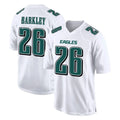 My Store P.Eagles #26 Saquon Barkley Player White Tundra Fashion Home Game Stitched Jerseys