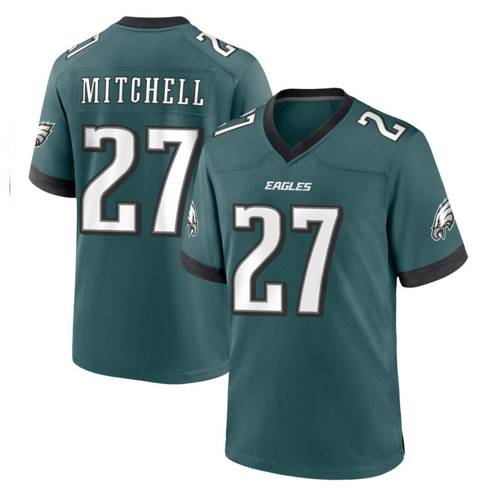 My Store P.Eagles #27 Quinyon Mitchell Player Green Home Game Stitched Jerseys