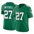 My Store P.Eagles #27 Quinyon Mitchell Player Green Kelly Alternate Vapor F.U.S.E. Home Game Stitched Jerseys