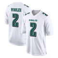 My Store P.Eagles #2 Riq Woolen Player White Tundra Fashion Home Game Stitched Jerseys