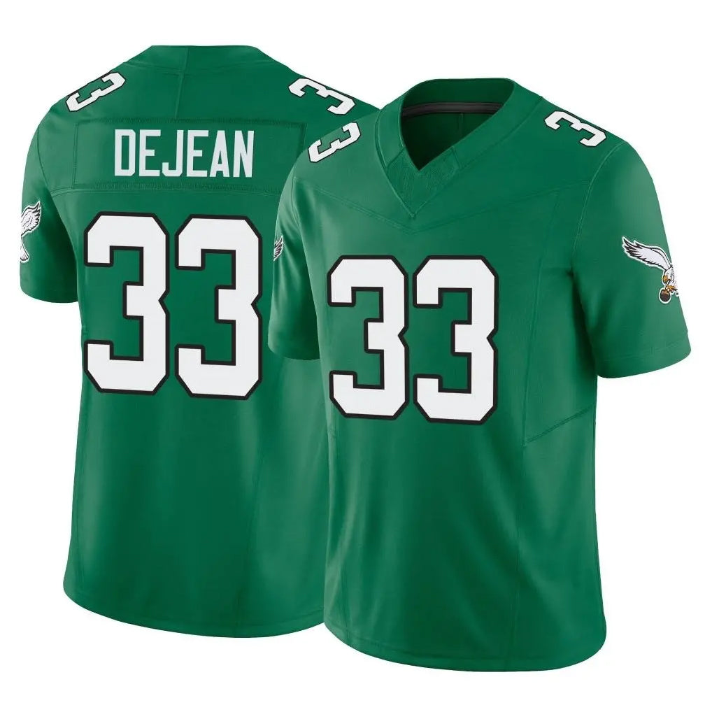 My Store P.Eagles #33 Cooper DeJean Player Green Kelly Alternate Vapor F.U.S.E. Home Game Stitched Jerseys