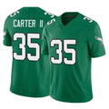 My Store P.Eagles #35 Michael Carter II Player Green Kelly Alternate Vapor F.U.S.E. Home Game Stitched Jerseys