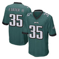 My Store P.Eagles #35 Michael Carter II Player Team Color Green Home Game Stitched Jerseys