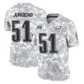 My Store P.Eagles #51 Cam Jurgens Player Arctic Camo Salute to Service Limited Game Stitched Jerseys