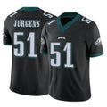 My Store P.Eagles #51 Cam Jurgens Player Black Limited Vapor F.U.S.E. Home Game Stitched Jerseys
