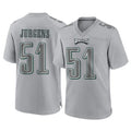 My Store P.Eagles #51 Cam Jurgens Player Gray Atmosphere Fashion Home Game Stitched Jerseys