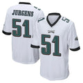 My Store P.Eagles #51 Cam Jurgens Player White Home Game Stitched Jerseys