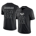 My Store P.Eagles #52 Jonathan Greenard Player Black Reflective Limited Home Game Stitched Jerseys