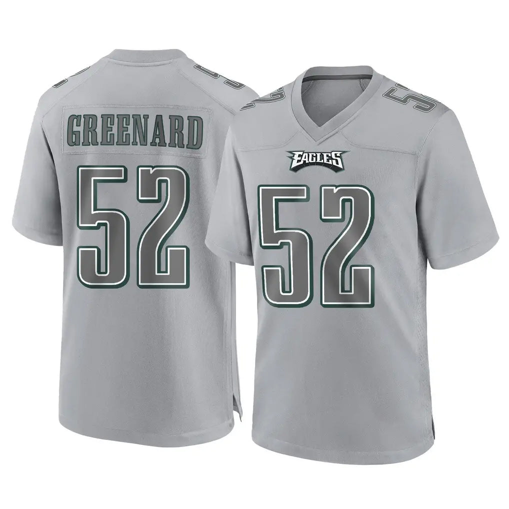 My Store P.Eagles #52 Jonathan Greenard Player Gray Atmosphere Fashion Home Game Stitched Jerseys
