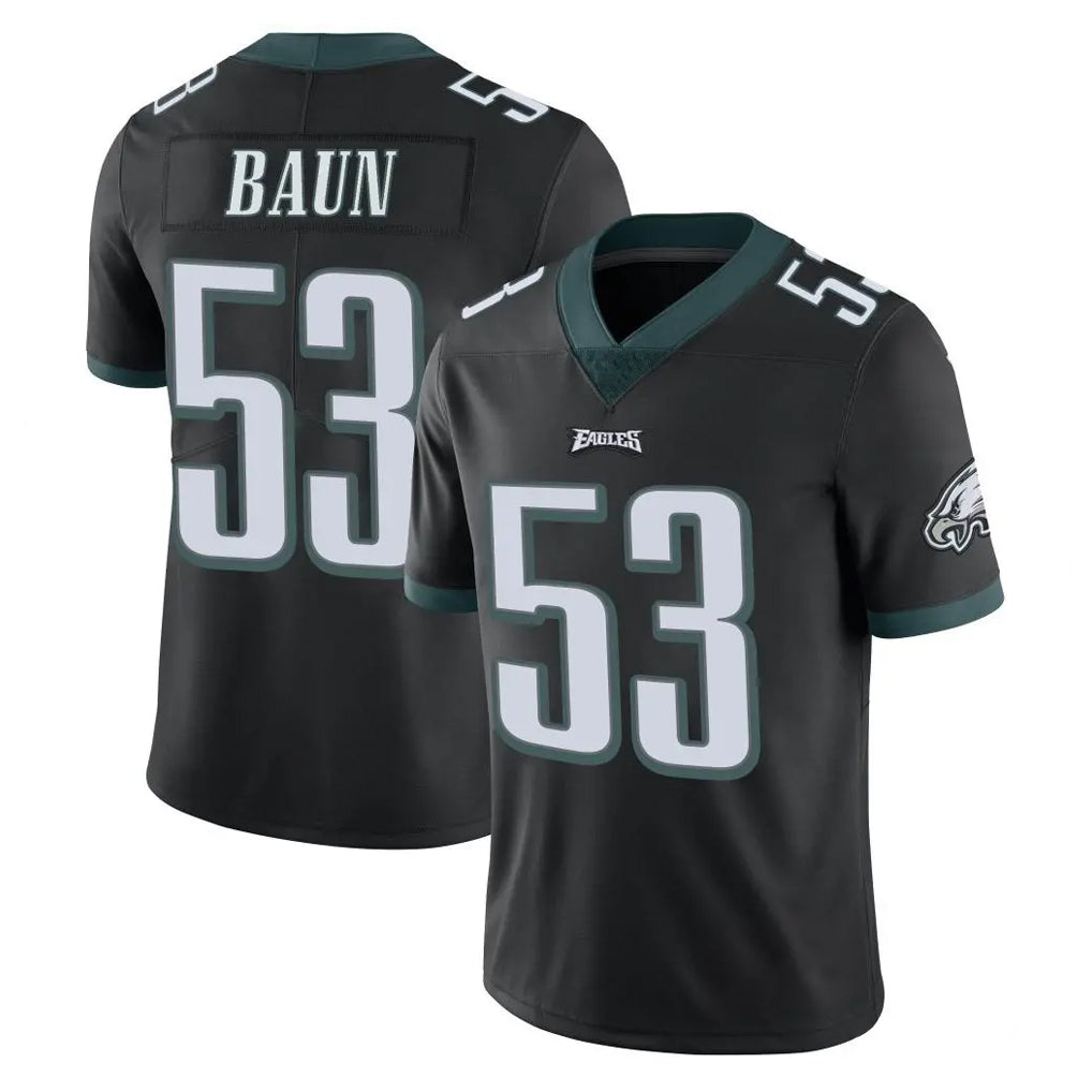 My Store P.Eagles #53 Zack Baun Player Black Limited Vapor Untouchable Home Game Stitched Jerseys