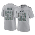 My Store P.Eagles #53 Zack Baun Player Gray Atmosphere Fashion Home Game Stitched Jerseys