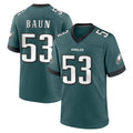 My Store P.Eagles #53 Zack Baun Player Green Home Game Stitched Jerseys