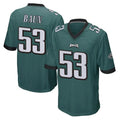 My Store P.Eagles #53 Zack Baun Player Team Color Green Home Game Stitched Jerseys