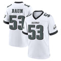 My Store P.Eagles #53 Zack Baun Player White Game Home Stitched Jerseys