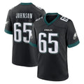 My Store P.Eagles #65 Lane Johnson Player Black Game Home Stitched Jerseys