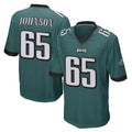 My Store P.Eagles #65 Lane Johnson Player Team Color Green Home Game Stitched Jerseys