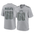 My Store P.Eagles #68 Jordan Mailata Player Gray Atmosphere Fashion Home Game Stitched Jerseys