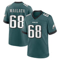 My Store P.Eagles #68 Jordan Mailata Player Green Home Game Stitched Jerseys