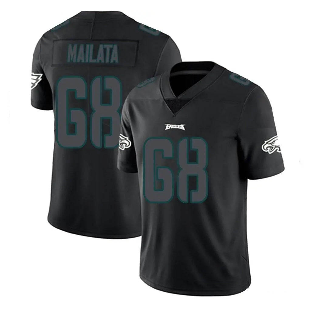 My Store P.Eagles #68 Jordan Mailata Player Limited Black Impact Home Game Stitched Jerseys