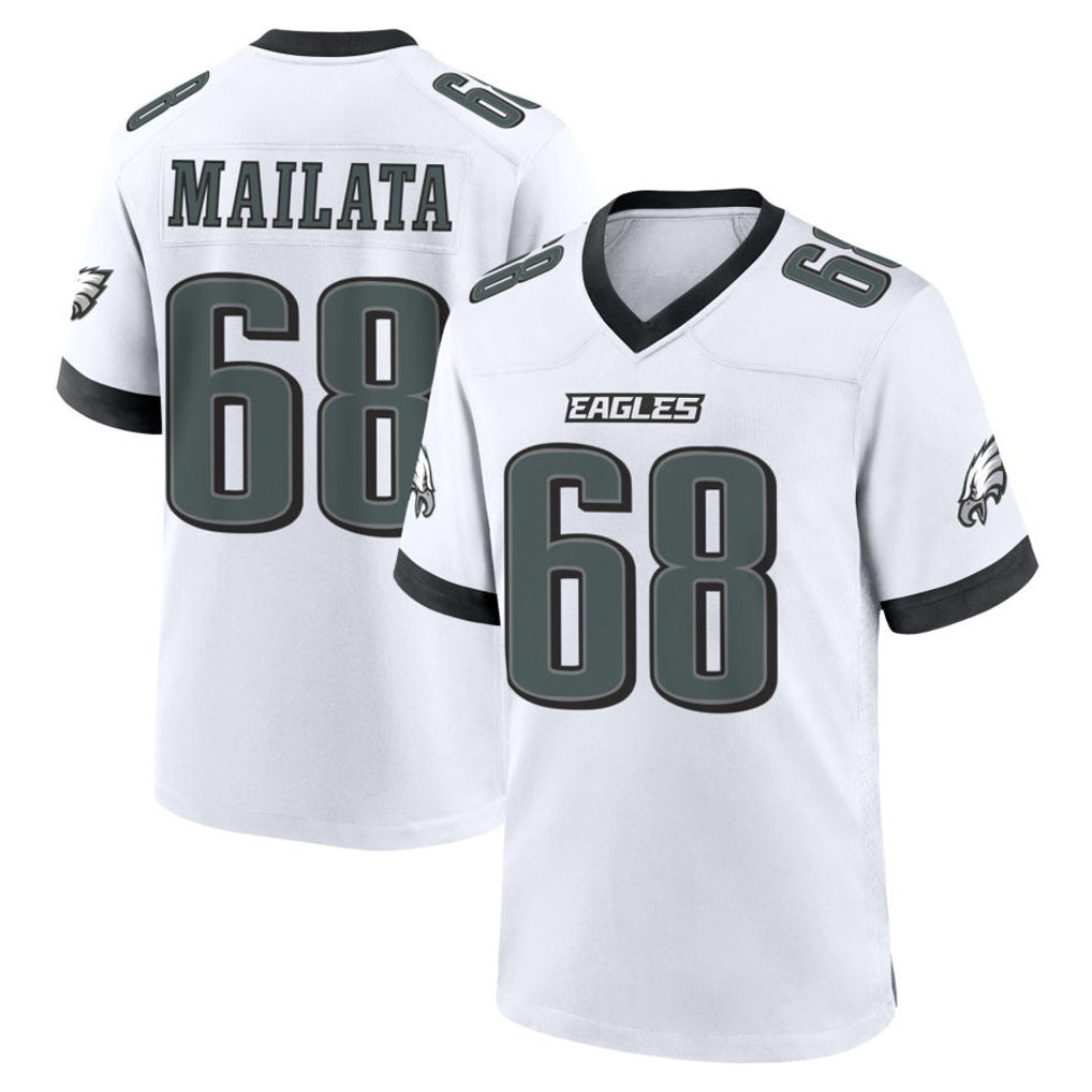 My Store P.Eagles #68 Jordan Mailata Player White Game Home Stitched Jerseys