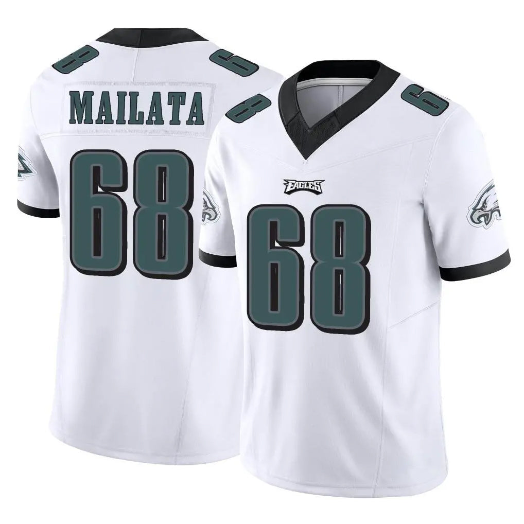 My Store P.Eagles #68 Jordan Mailata Player White Limited Vapor F.U.S.E. Home Game Stitched Jerseys