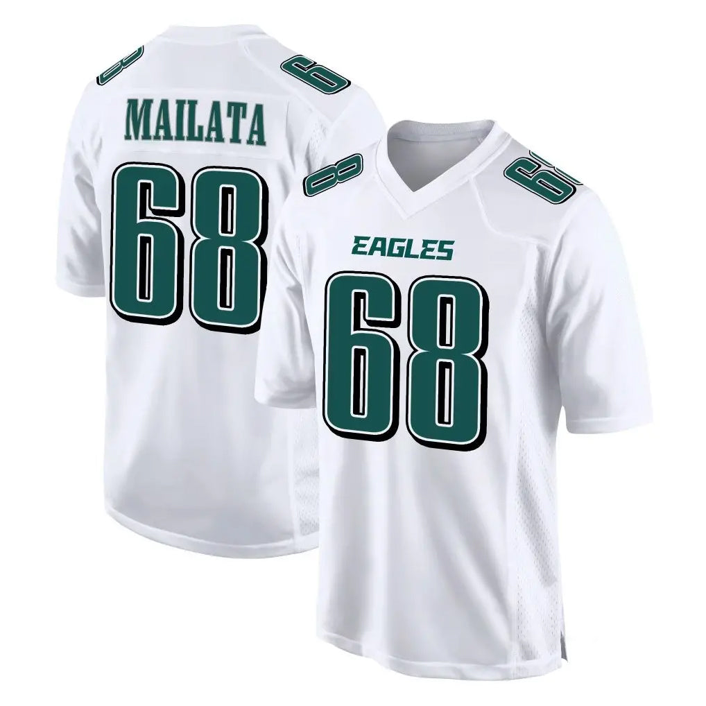 My Store P.Eagles #68 Jordan Mailata Player White Tundra Fashion Home Game Stitched Jerseys