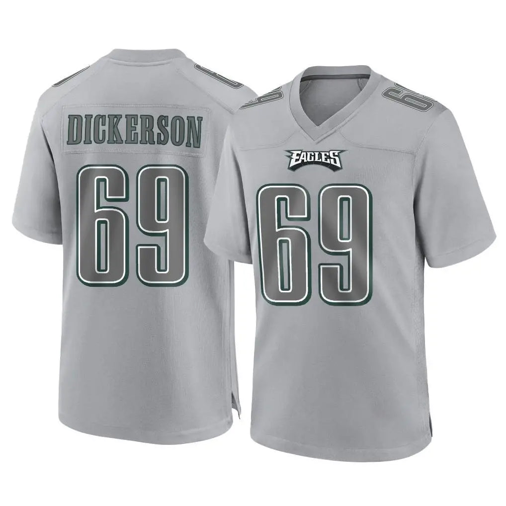 My Store P.Eagles #69 Landon Dickerson Player Gray Atmosphere Fashion Home Game Stitched Jerseys