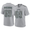 My Store P.Eagles #69 Landon Dickerson Player Gray Atmosphere Fashion Home Game Stitched Jerseys