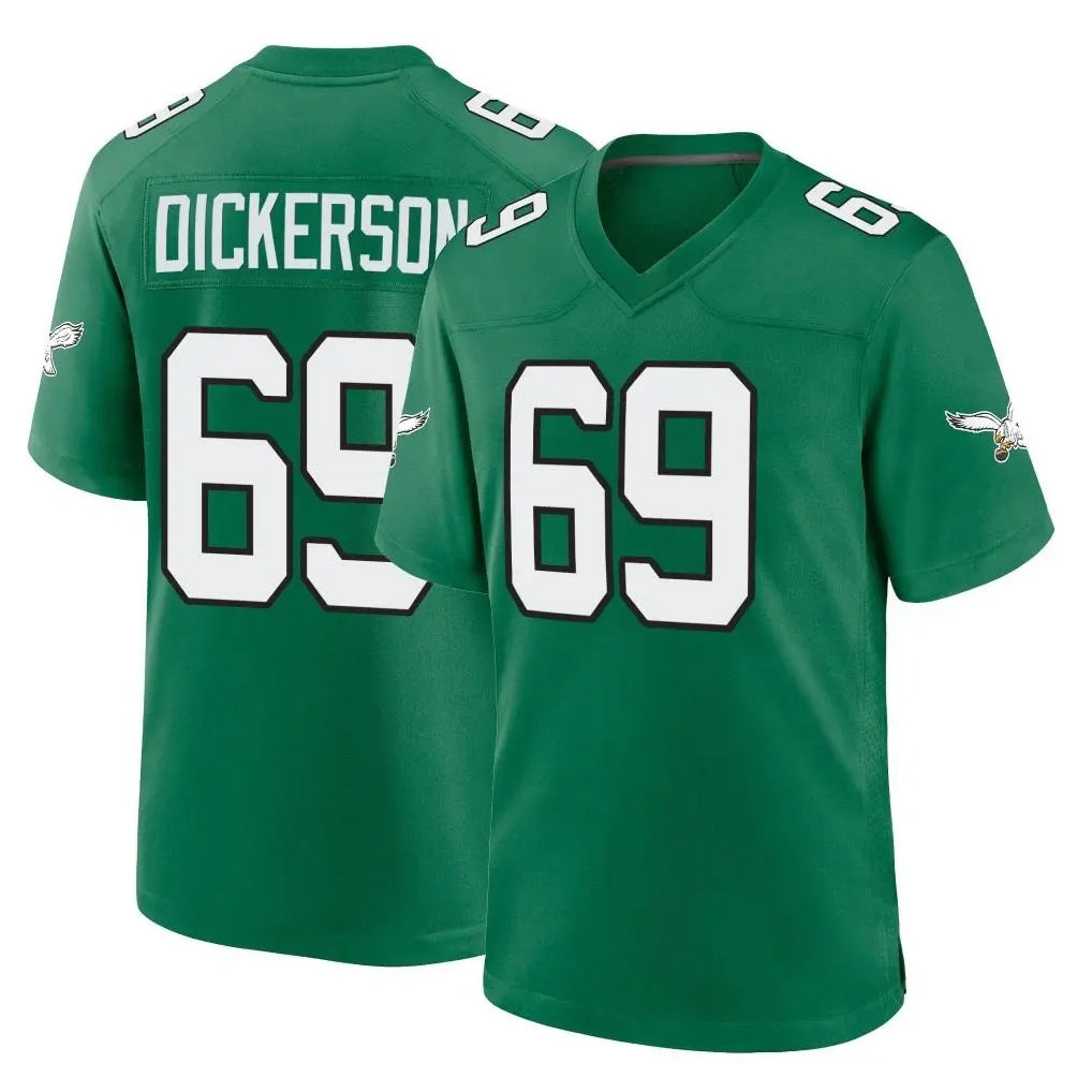 My Store P.Eagles #69 Landon Dickerson Player Green Kelly Alternate Home Game Stitched Jerseys
