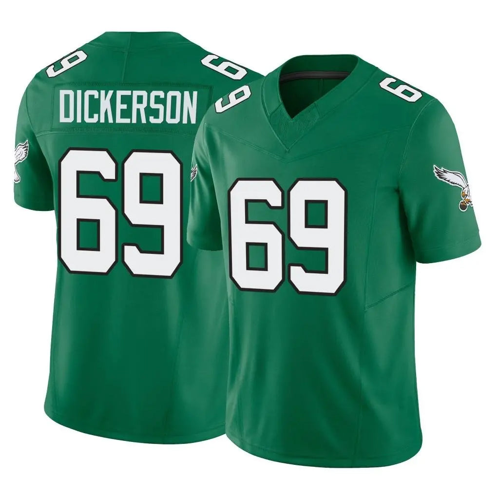 My Store P.Eagles #69 Landon Dickerson Player Green Kelly Alternate Vapor F.U.S.E. Home Game Stitched Jerseys
