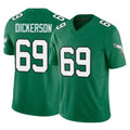 My Store P.Eagles #69 Landon Dickerson Player Green Kelly Alternate Vapor F.U.S.E. Home Game Stitched Jerseys
