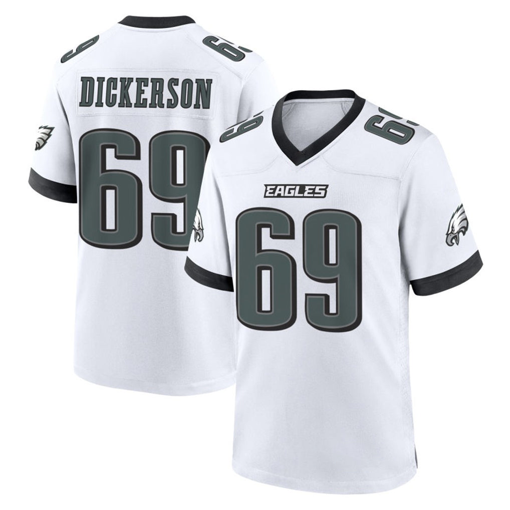 My Store P.Eagles #69 Landon Dickerson Player White Game Home Stitched Jerseys