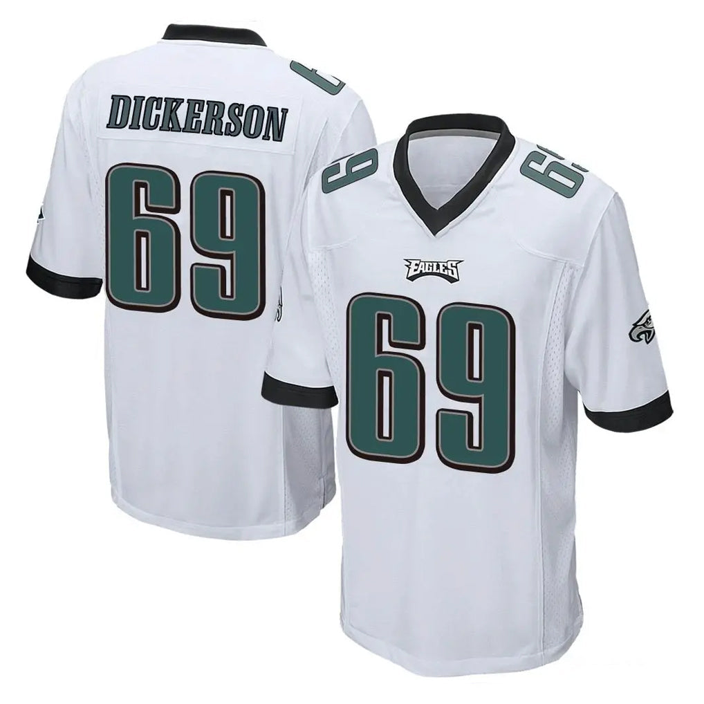 My Store P.Eagles #69 Landon Dickerson Player White Home Game Stitched Jerseys