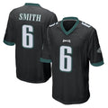 My Store P.Eagles #6 DeVonta Smith Player Black Home Game Stitched Jerseys