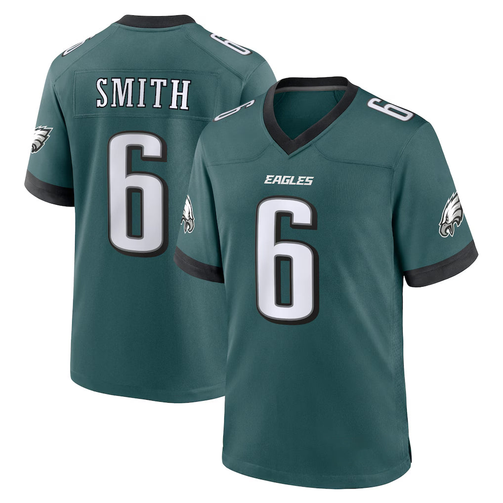 My Store P.Eagles #6 DeVonta Smith Player Green Home Game Stitched Jerseys