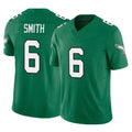 My Store P.Eagles #6 DeVonta Smith Player Green Kelly Alternate Vapor F.U.S.E. Home Game Stitched Jerseys