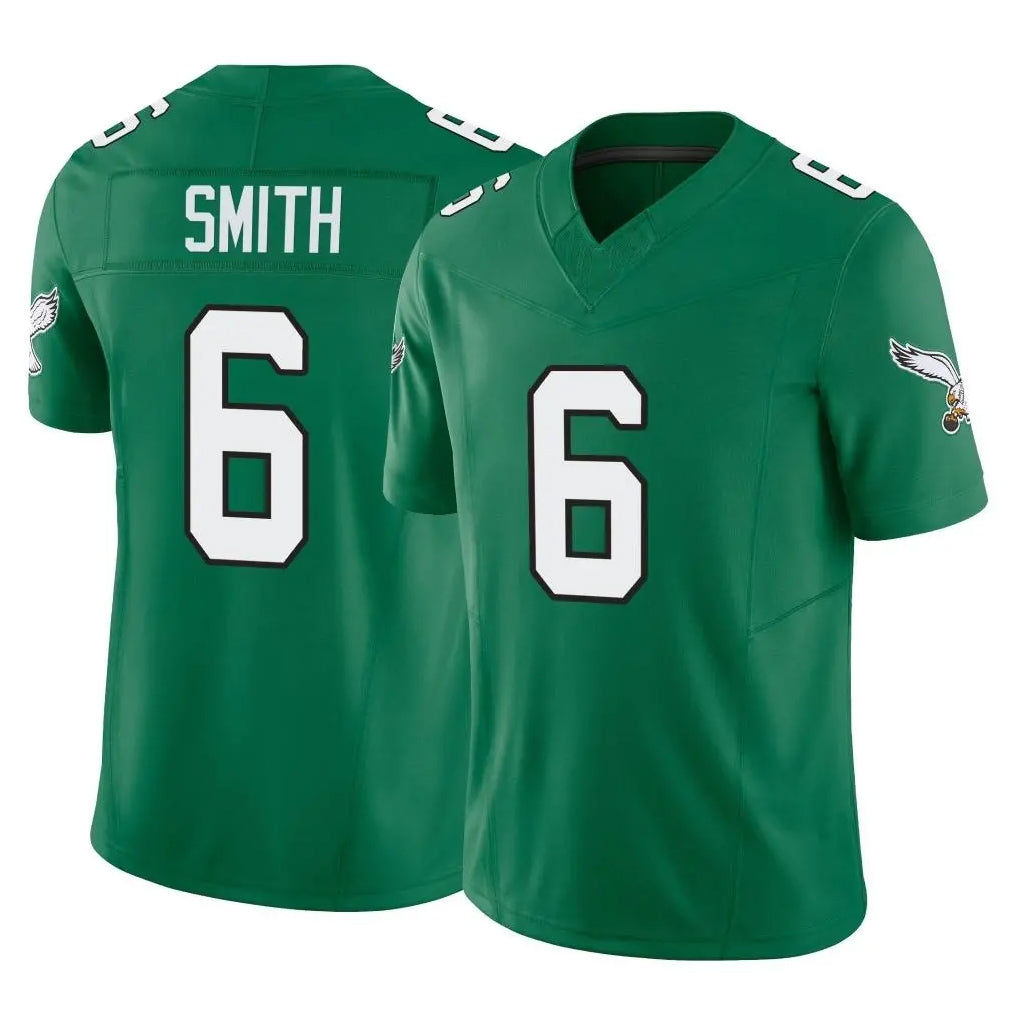 My Store P.Eagles #6 DeVonta Smith Player Green Kelly Alternate Vapor F.U.S.E. Home Game Stitched Jerseys