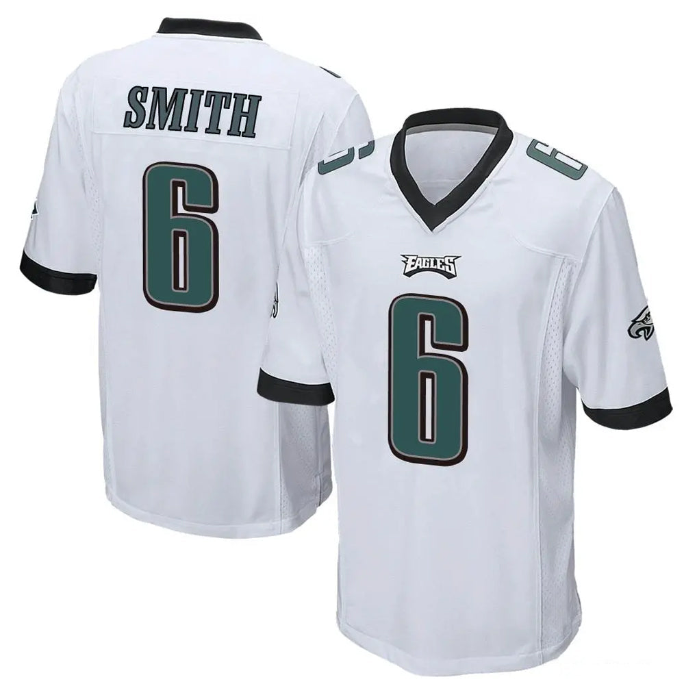 My Store P.Eagles #6 DeVonta Smith Player White Home Game Stitched Jerseys