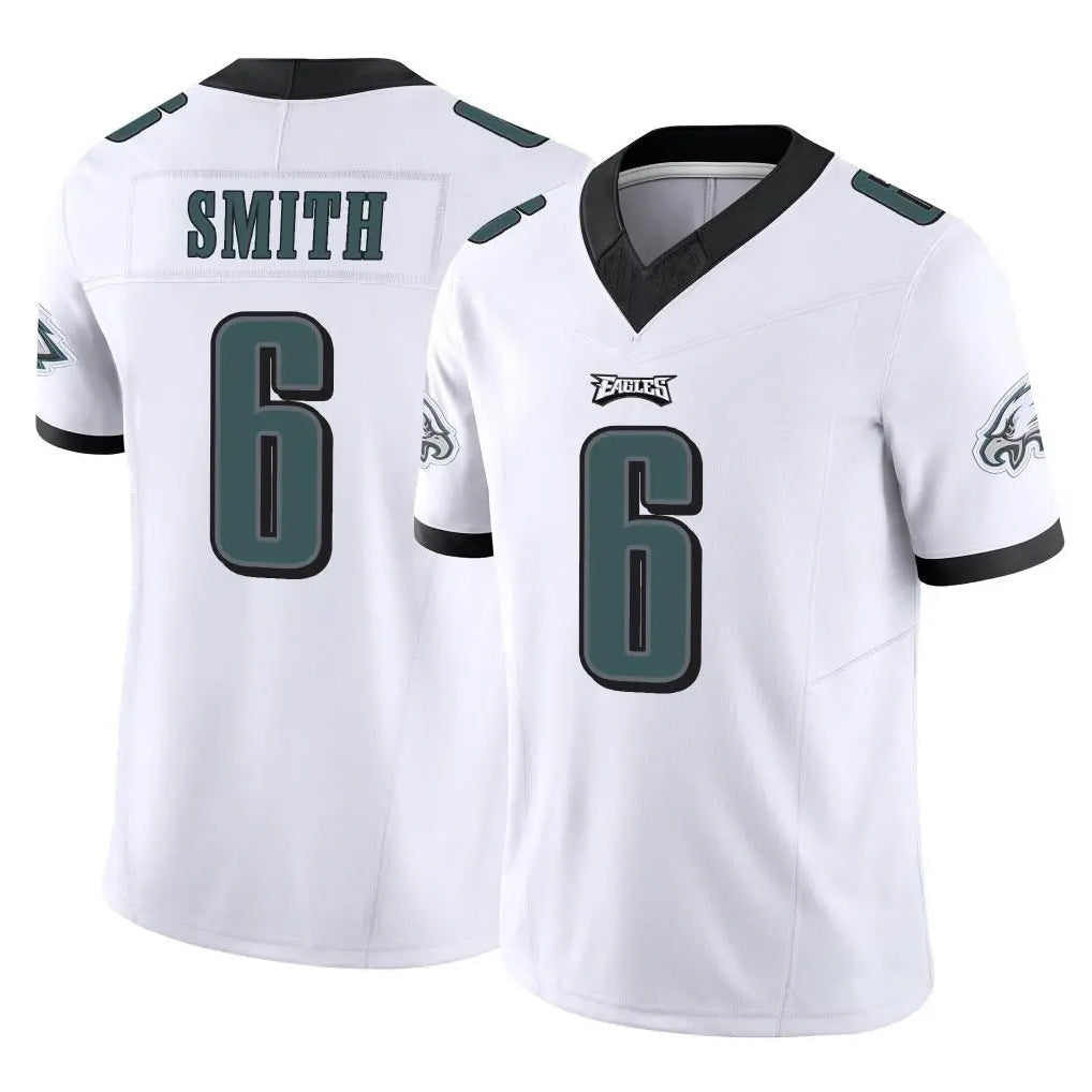 My Store P.Eagles #6 DeVonta Smith Player White Home Game Stitched Jerseys