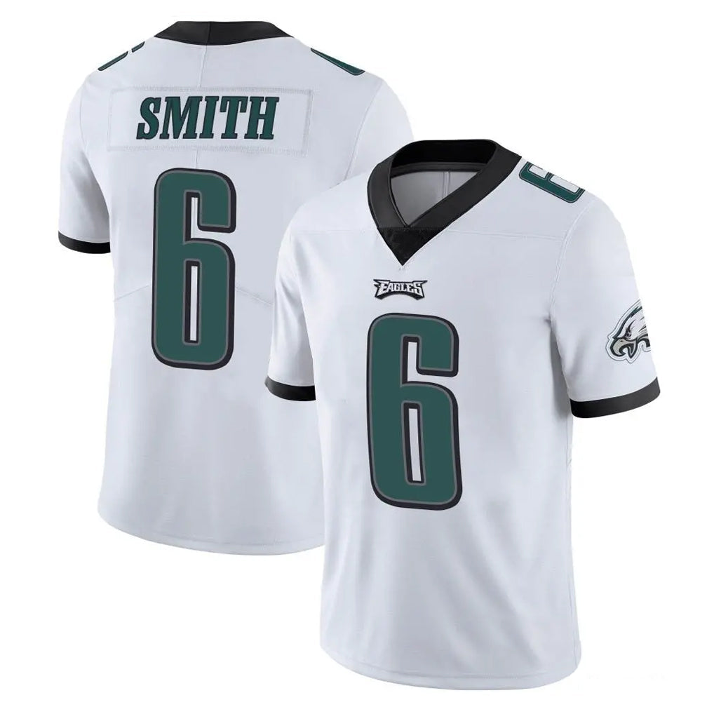 My Store P.Eagles #6 DeVonta Smith Player White Limited Vapor Untouchable Home Game Stitched Jerseys