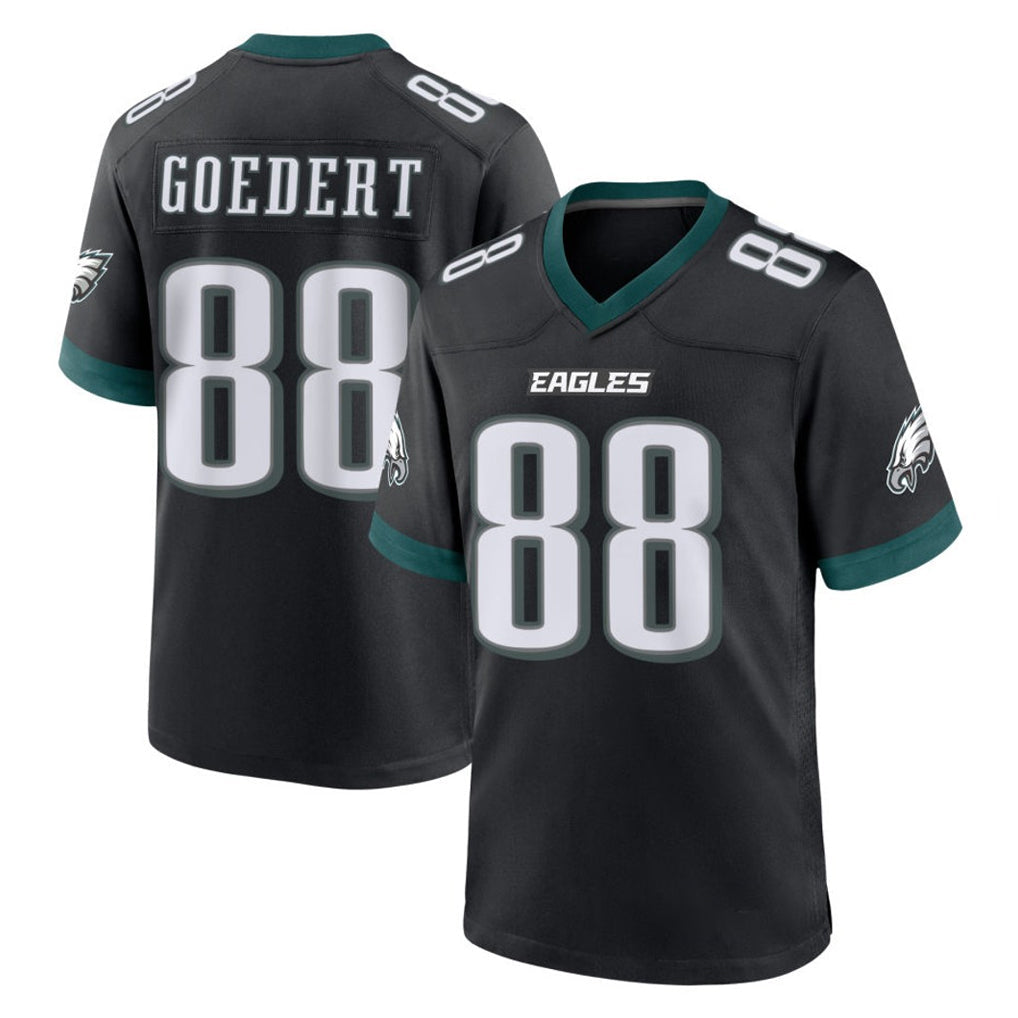 My Store P.Eagles #88 Dallas Goedert Player Black Game Home Stitched Jerseys
