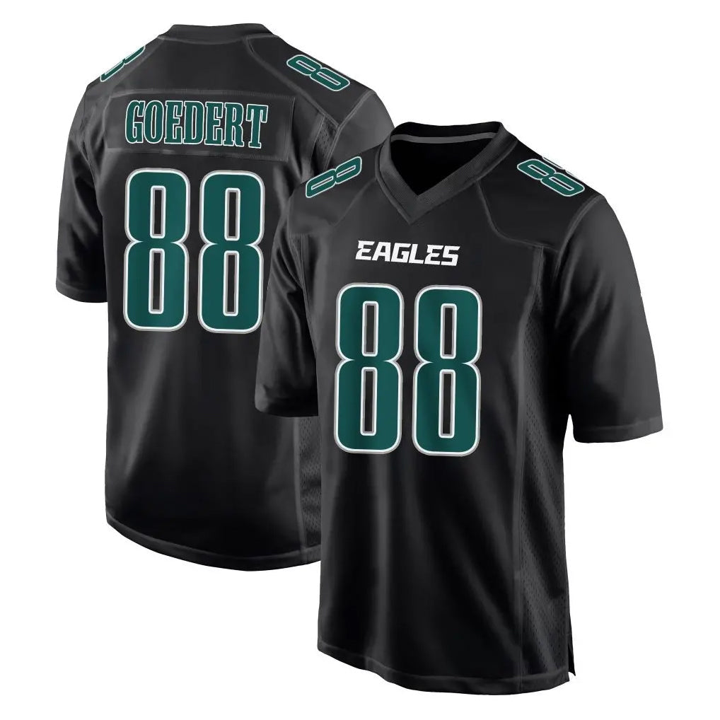 My Store P.Eagles #88 Dallas Goedert Player Carbon Black Fashion Home Game Stitched Jerseys