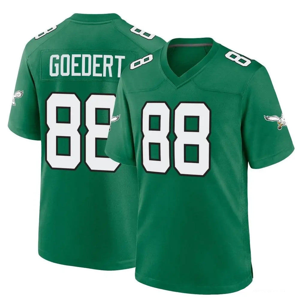 My Store P.Eagles #88 Dallas Goedert Player Green Kelly Alternate Home Game Stitched Jerseys