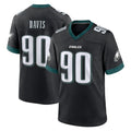 My Store P.Eagles #90 Jordan Davis Player Black Game Home Stitched Jerseys