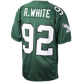 My Store P.Eagles #92 Reggie White Mitchell & Ness Green Authentic Throwback Retired Player Puhic Stitched Jerseys